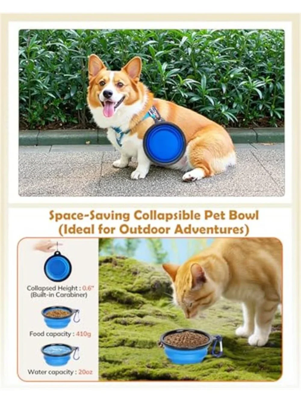 Cat Carrier - Cat Carrier Soft for Medium or Large Cats up to 20lbs,